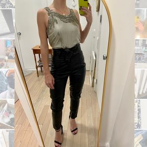 Sachin + Babi for Ankasa Silk and Rhinestone Top - Small